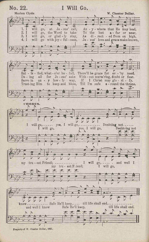 Music that Wins: a collection of sacred song both new and old page 22