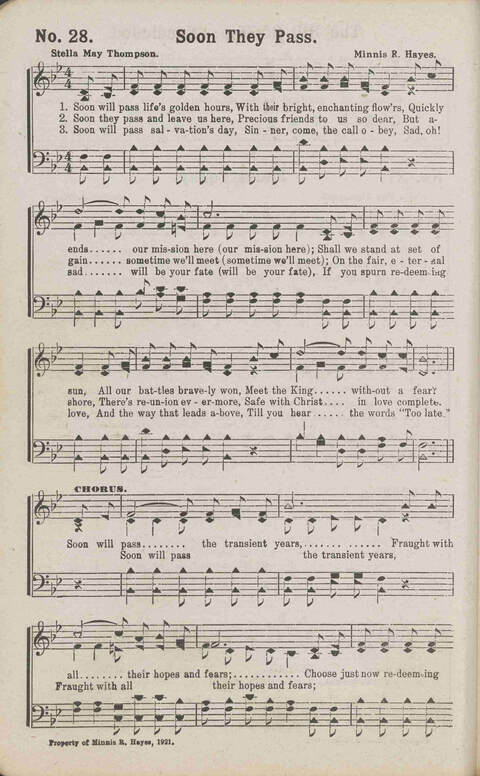 Music that Wins: a collection of sacred song both new and old page 28