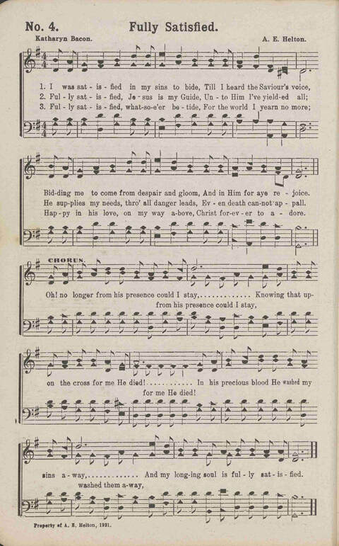 Music that Wins: a collection of sacred song both new and old page 4