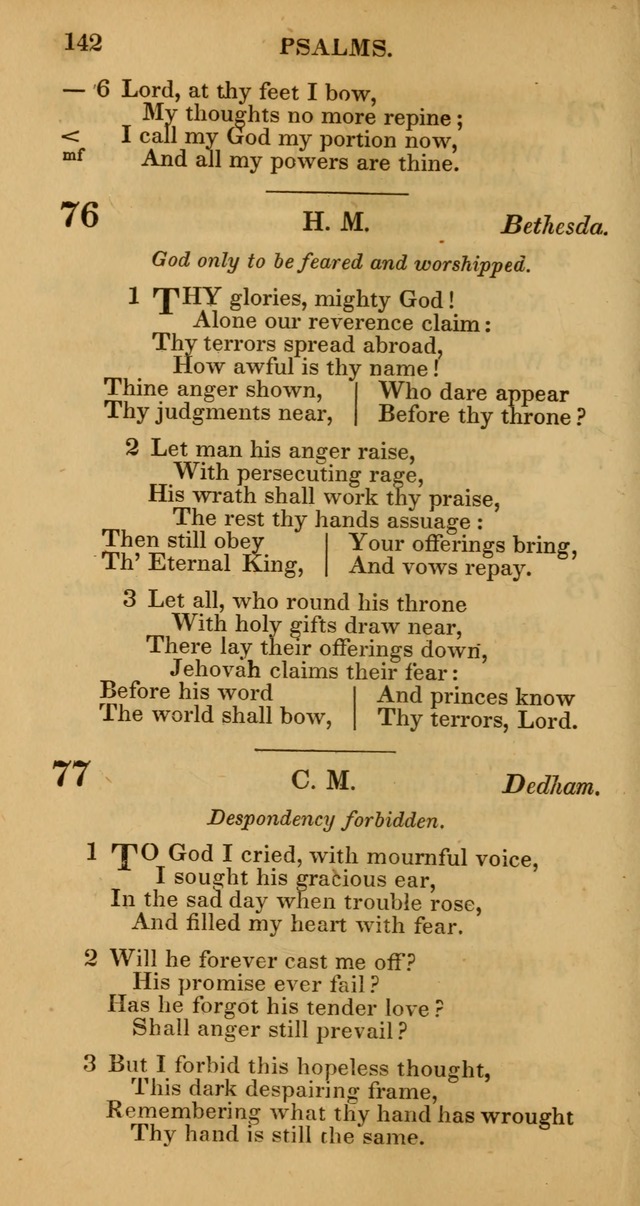 Manual of Christian Psalmody: a collection of psalms and hymns for public worship page 144