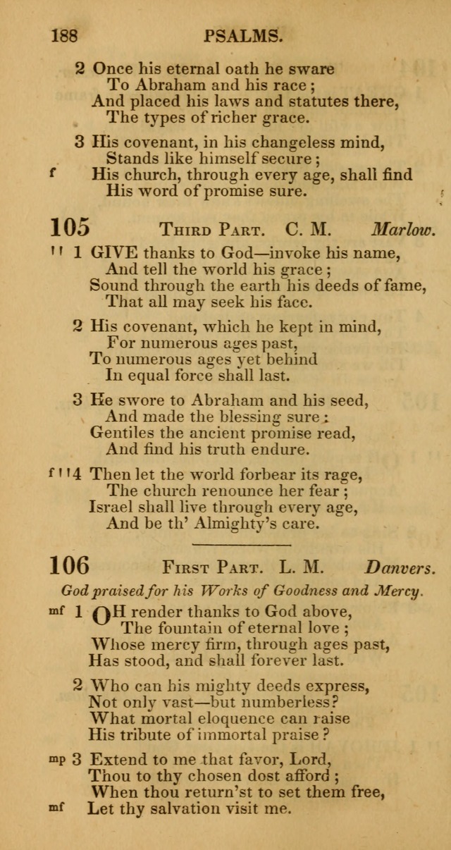 Manual of Christian Psalmody: a collection of psalms and hymns for public worship page 190