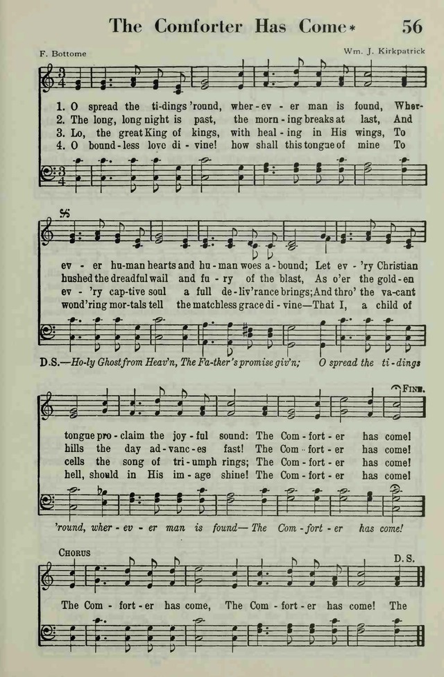 Melodies Of Praise 56 O Spread The Tidings Round Wherever Man