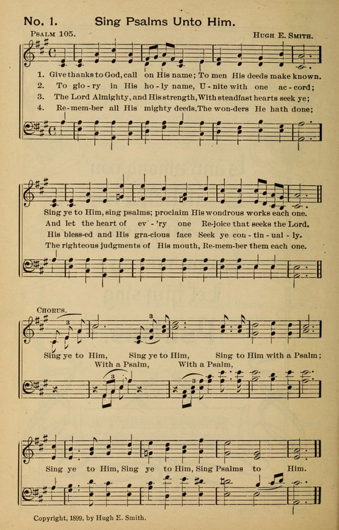 Melodies of Salvation 1. Give thanks to God, call on His name | Hymnary.org