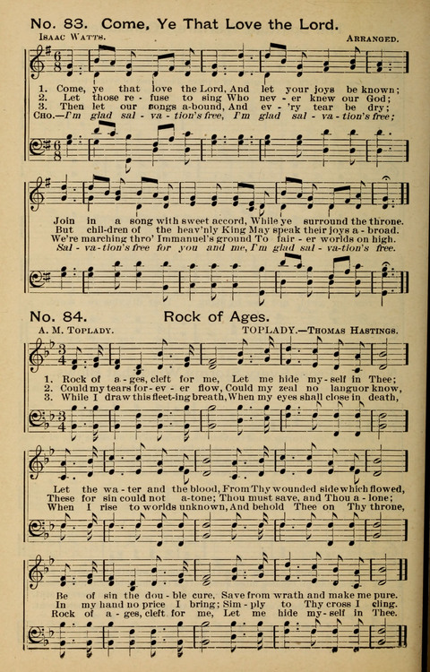Melodies of Salvation: a collection of psalms, hymns and spiritual songs page 61