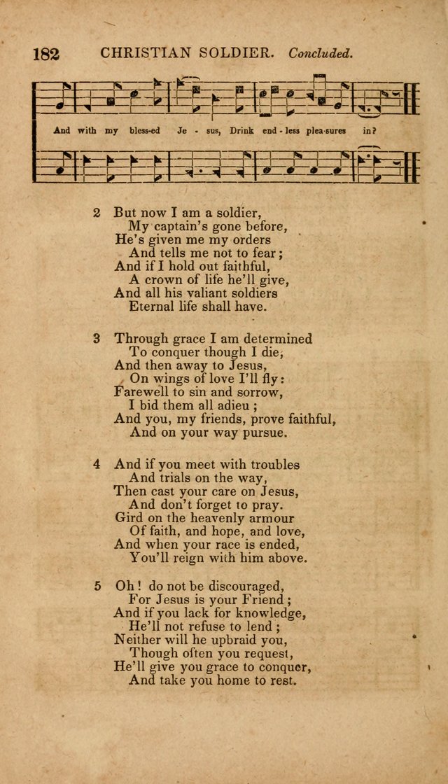 The Minstrel of Zion: a book of religious songs, accompanied with appropriate music, chiefly original page 182