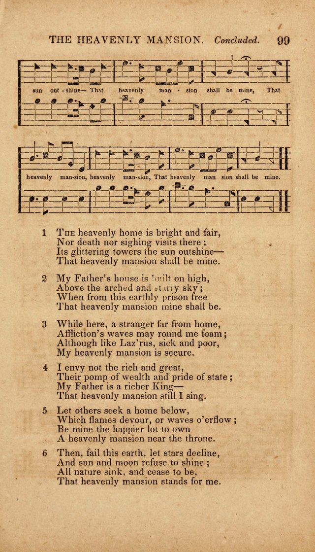 The Minstrel of Zion: a book of religious songs, accompanied with appropriate music, chiefly original page 99