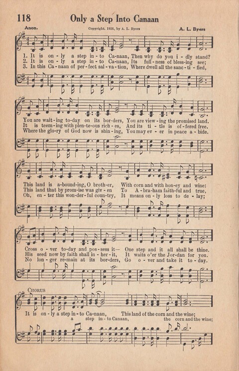Melodies of Zion: A Compilation of Hymns and Songs, Old and New, Intended for All Kinds of Religious Service page 117