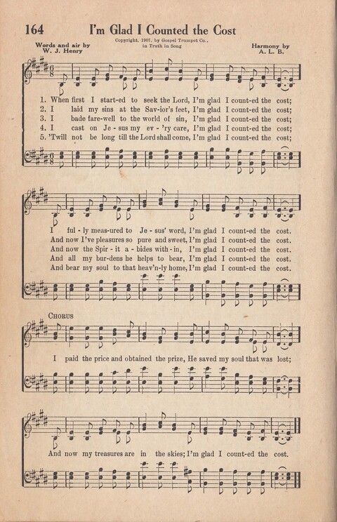 Melodies of Zion: A Compilation of Hymns and Songs, Old and New, Intended for All Kinds of Religious Service page 163