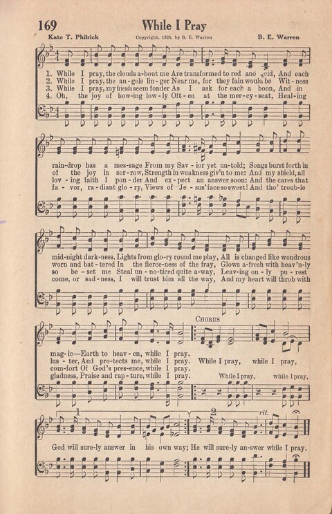 Melodies of Zion: A Compilation of Hymns and Songs, Old and New, Intended for All Kinds of Religious Service page 168