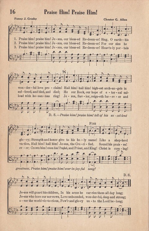 Melodies of Zion: A Compilation of Hymns and Songs, Old and New, Intended for All Kinds of Religious Service page 17