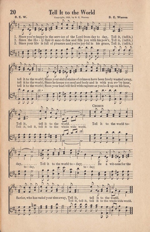 Melodies of Zion: A Compilation of Hymns and Songs, Old and New, Intended for All Kinds of Religious Service page 21