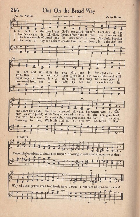 Melodies of Zion: A Compilation of Hymns and Songs, Old and New, Intended for All Kinds of Religious Service page 243