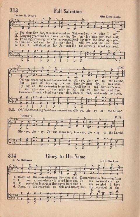 Melodies of Zion: A Compilation of Hymns and Songs, Old and New, Intended for All Kinds of Religious Service page 277