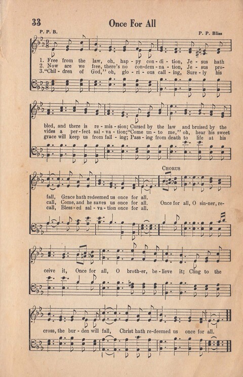 Melodies of Zion: A Compilation of Hymns and Songs, Old and New, Intended for All Kinds of Religious Service page 34