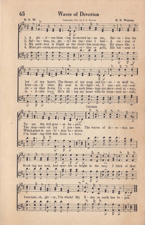 Melodies of Zion: A Compilation of Hymns and Songs, Old and New, Intended for All Kinds of Religious Service page 66