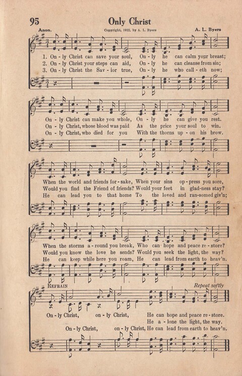 Melodies of Zion: A Compilation of Hymns and Songs, Old and New, Intended for All Kinds of Religious Service page 94
