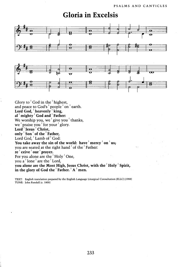 Moravian Book Of Worship 233 Glory To God In The Highest Hymnary Org