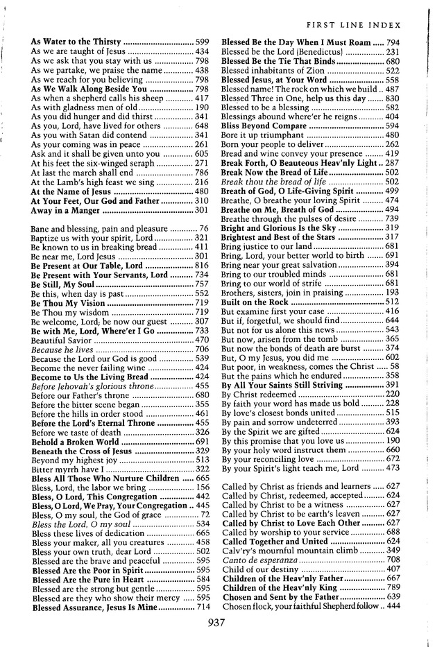 Moravian Book of Worship page 937