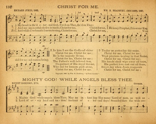 The New Alleluia: a collection of hymns and tunes for the Church School, and the mid-week meeting page 121
