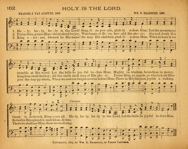 The New Alleluia: a collection of hymns and tunes for the Church School, and the mid-week meeting page 167
