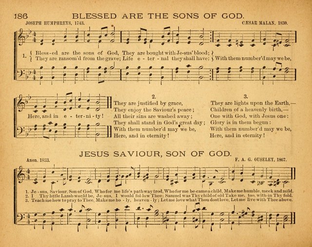 The New Alleluia: a collection of hymns and tunes for the Church School, and the mid-week meeting page 191