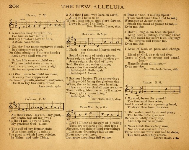 The New Alleluia: a collection of hymns and tunes for the Church School, and the mid-week meeting page 213