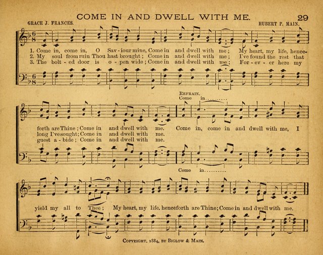The New Alleluia: a collection of hymns and tunes for the Church School, and the mid-week meeting page 34