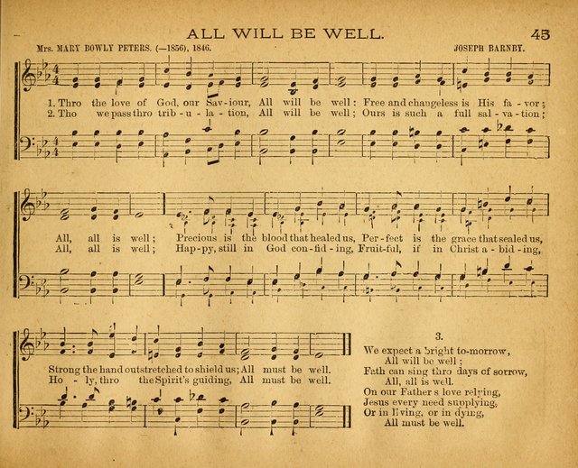 The New Alleluia: a collection of hymns and tunes for the Church School, and the mid-week meeting page 50