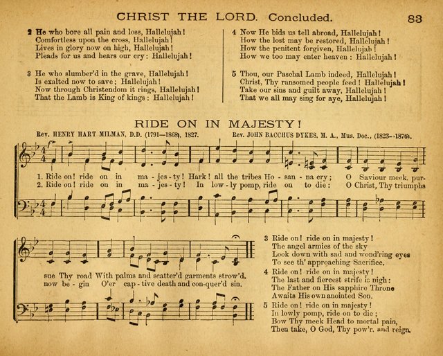 The New Alleluia: a collection of hymns and tunes for the Church School, and the mid-week meeting page 88