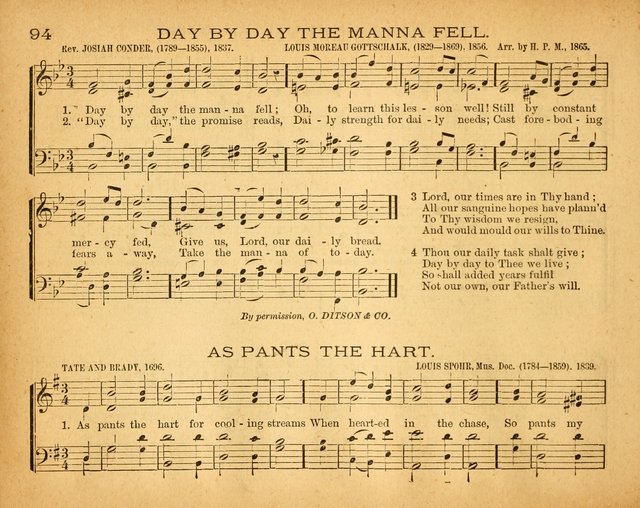 The New Alleluia: a collection of hymns and tunes for the Church School, and the mid-week meeting page 99