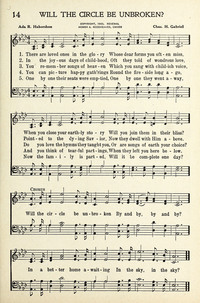 Music Sheet Partition Free Will The Circle Be Unbroken Choir Sheet Music