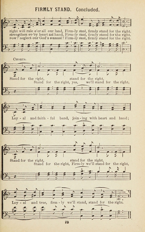 New Anti-Saloon Songs: A Collection of Temperance and Moral Reform Songs Prepared at the Request of The National Anti-Saloon League page 71