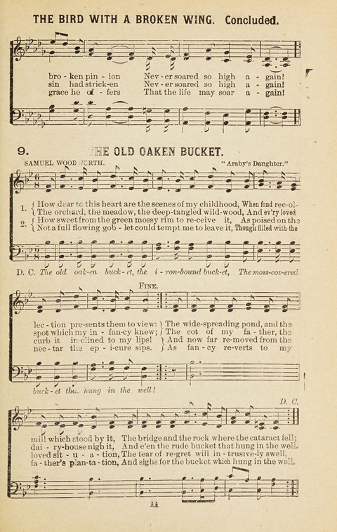 New Anti-Saloon Songs: A Collection of Temperance and Moral Reform Songs Prepared at the Request of The National Anti-Saloon League page 9