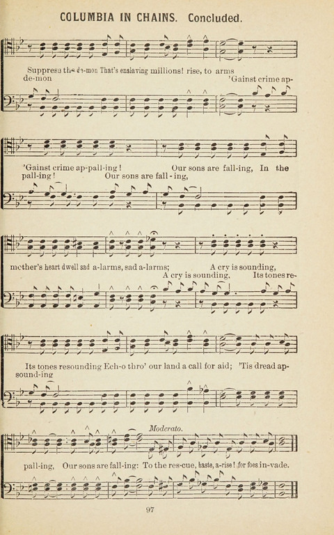 New Anti-Saloon Songs: A Collection of Temperance and Moral Reform Songs Prepared at the Request of The National Anti-Saloon League page 95