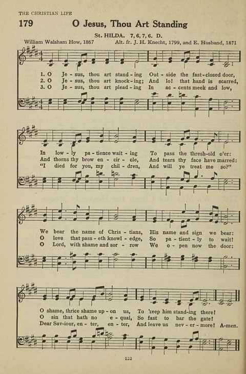 New Baptist Hymnal: containing standard and Gospel hymns and responsive readings page 132