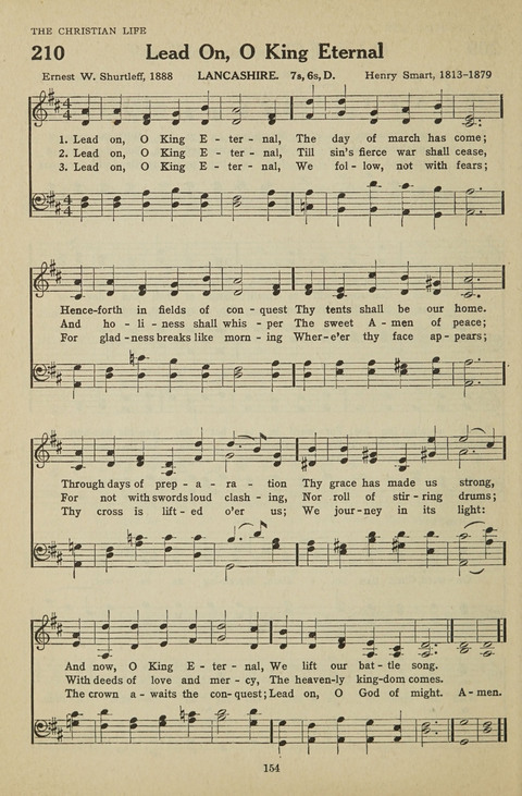 New Baptist Hymnal: containing standard and Gospel hymns and responsive readings page 154