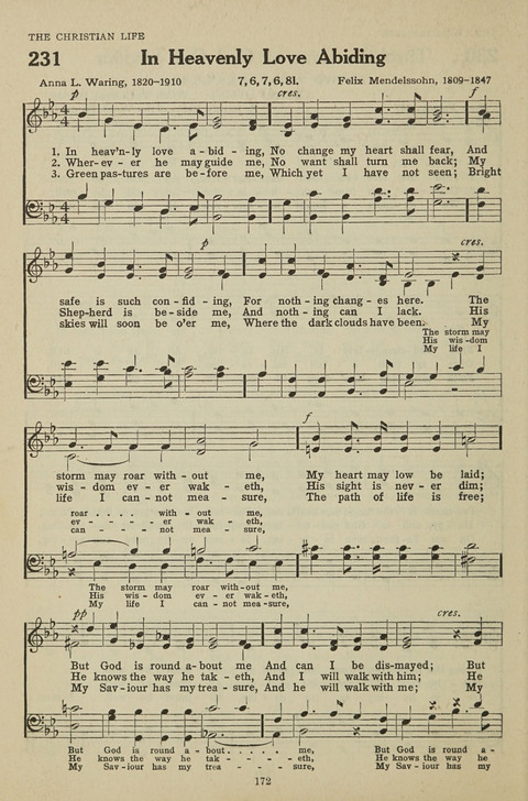 New Baptist Hymnal: containing standard and Gospel hymns and responsive readings page 172