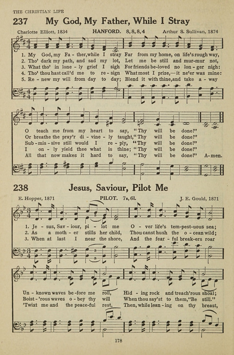 New Baptist Hymnal: containing standard and Gospel hymns and responsive readings page 178