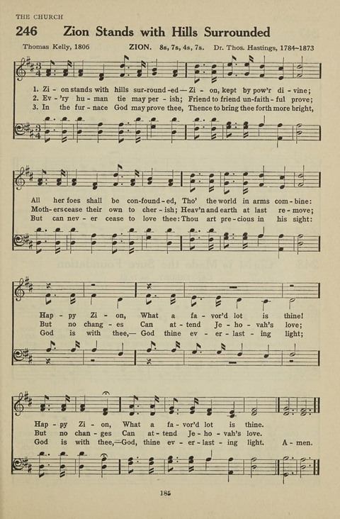 New Baptist Hymnal: containing standard and Gospel hymns and responsive readings page 185