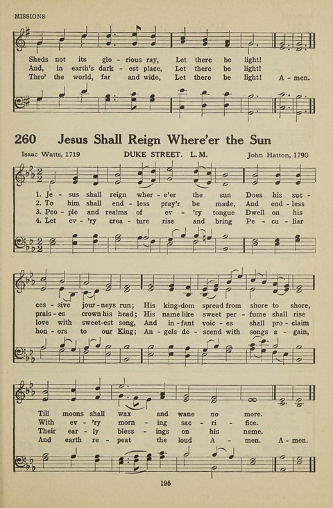 New Baptist Hymnal: containing standard and Gospel hymns and responsive readings page 195