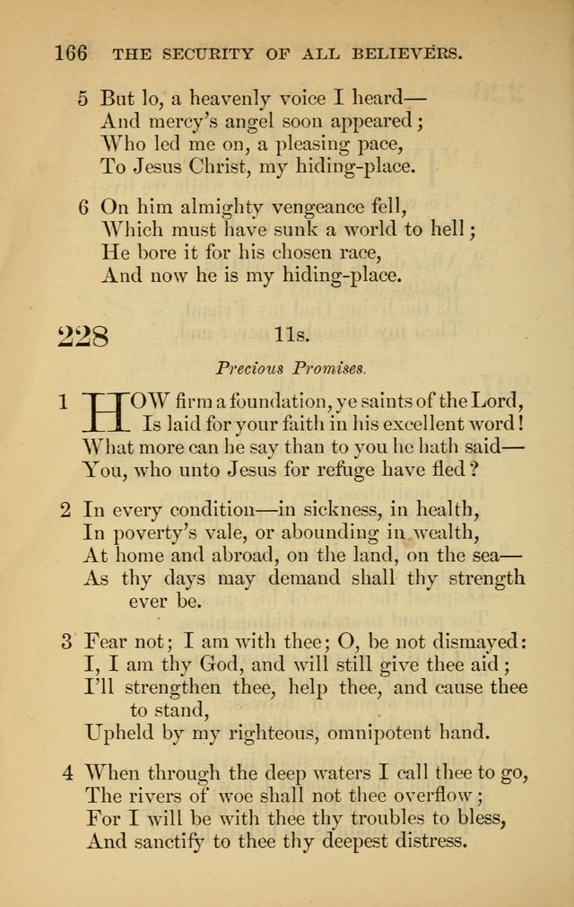 The New Baptist Psalmist and Tune Book: for churches and Sunday-schools page 166