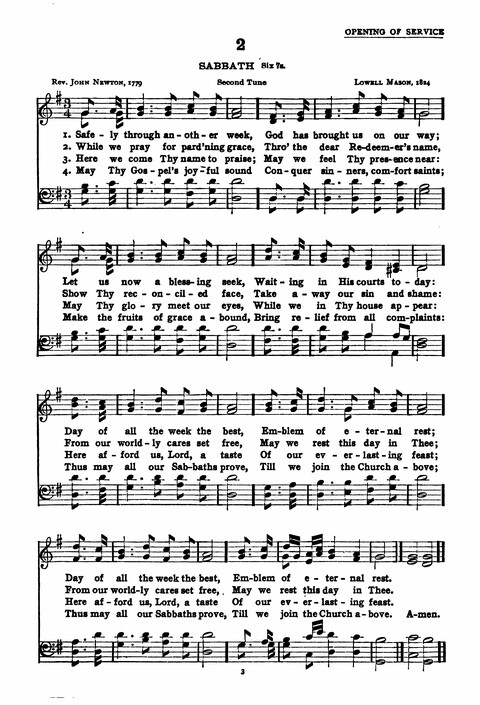 The New Baptist Praise Book: or, Hymns of the Centuries page 3
