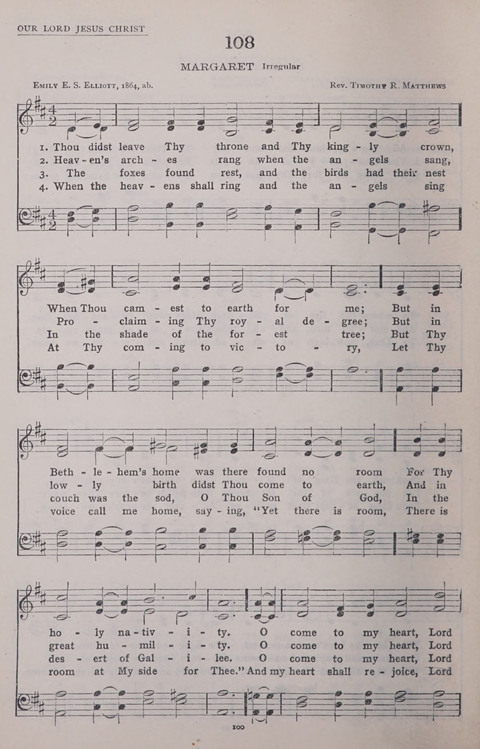 The New Baptist Praise Book: or hymns of the centuries page 100