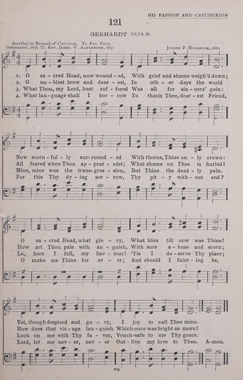 The New Baptist Praise Book: or hymns of the centuries page 109