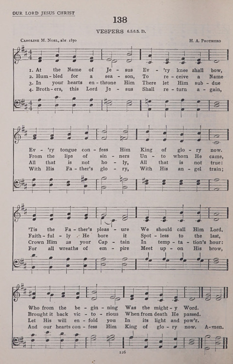 The New Baptist Praise Book: or hymns of the centuries page 126