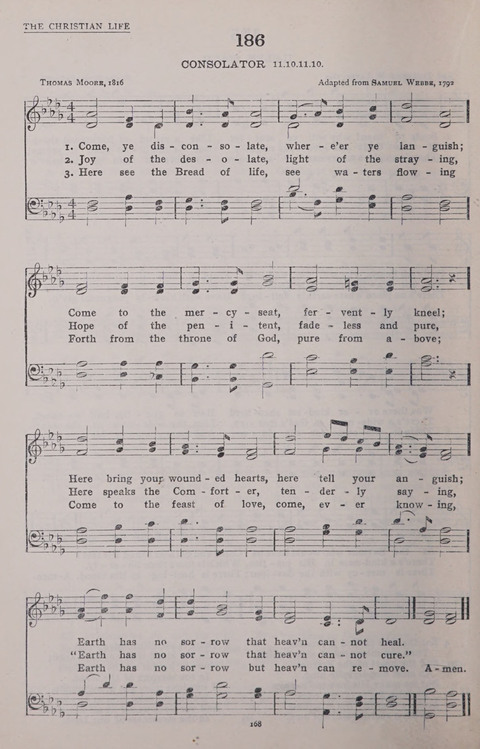 The New Baptist Praise Book: or hymns of the centuries page 168