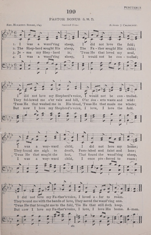 The New Baptist Praise Book: or hymns of the centuries page 181