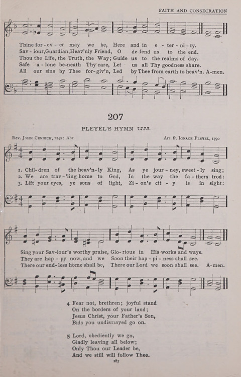 The New Baptist Praise Book: or hymns of the centuries page 187