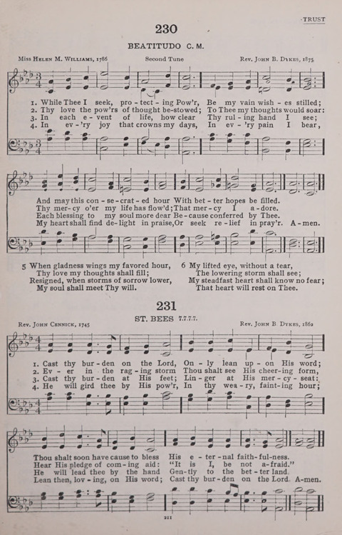 The New Baptist Praise Book: or hymns of the centuries page 211