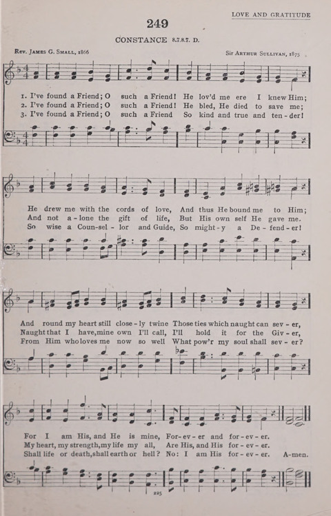 The New Baptist Praise Book: or hymns of the centuries page 225